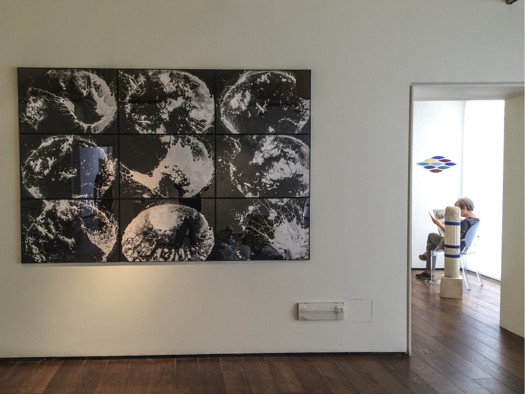 Unter dem Titel Dialogo sull'amicizia zeigen Helmut Dirnaichner und der Fotograf Francesco Radino ihre Werke in der Galleria Biffi Arte in Piacenza 2014.