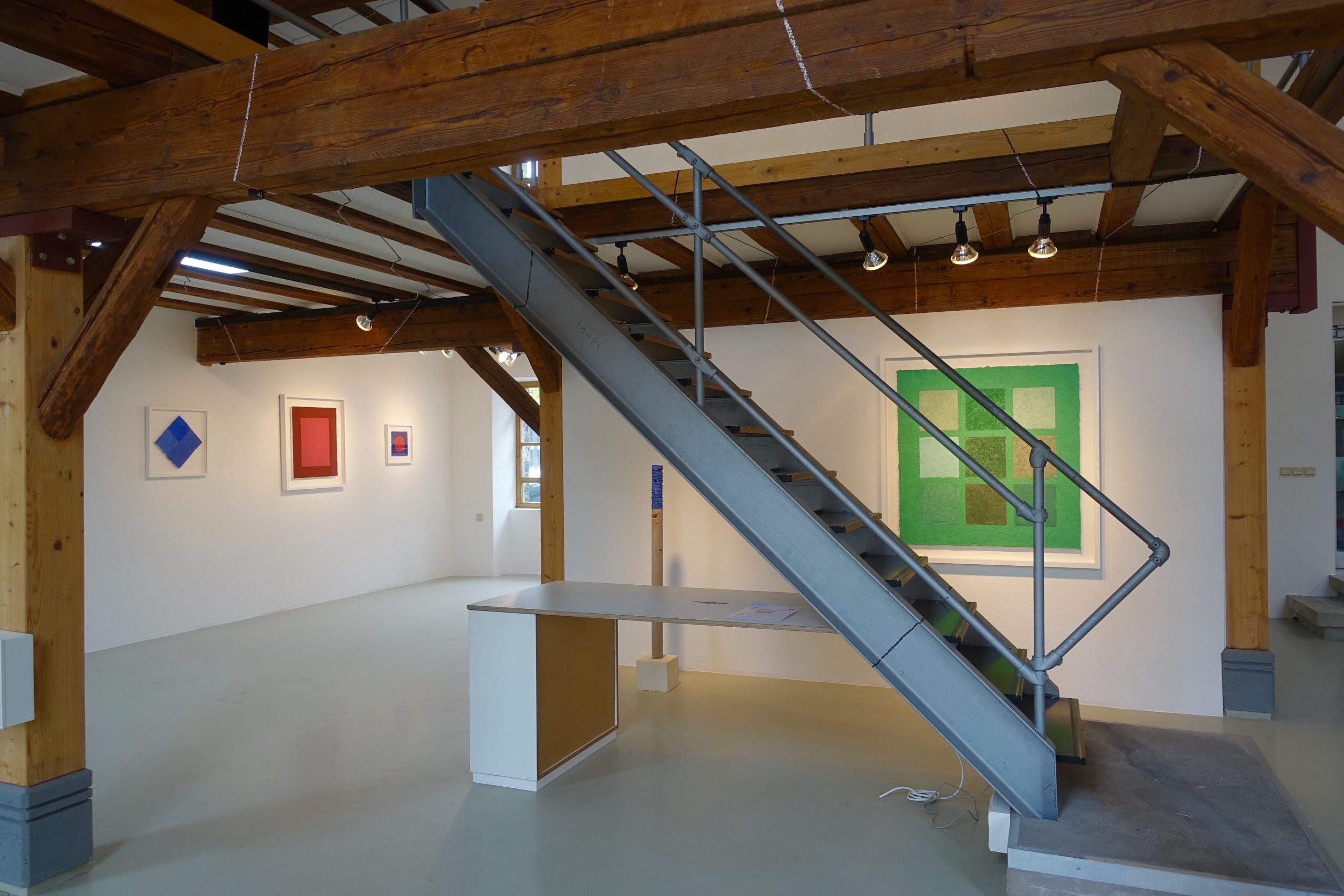 blick in die ausstellung galerie hoffmann 2023